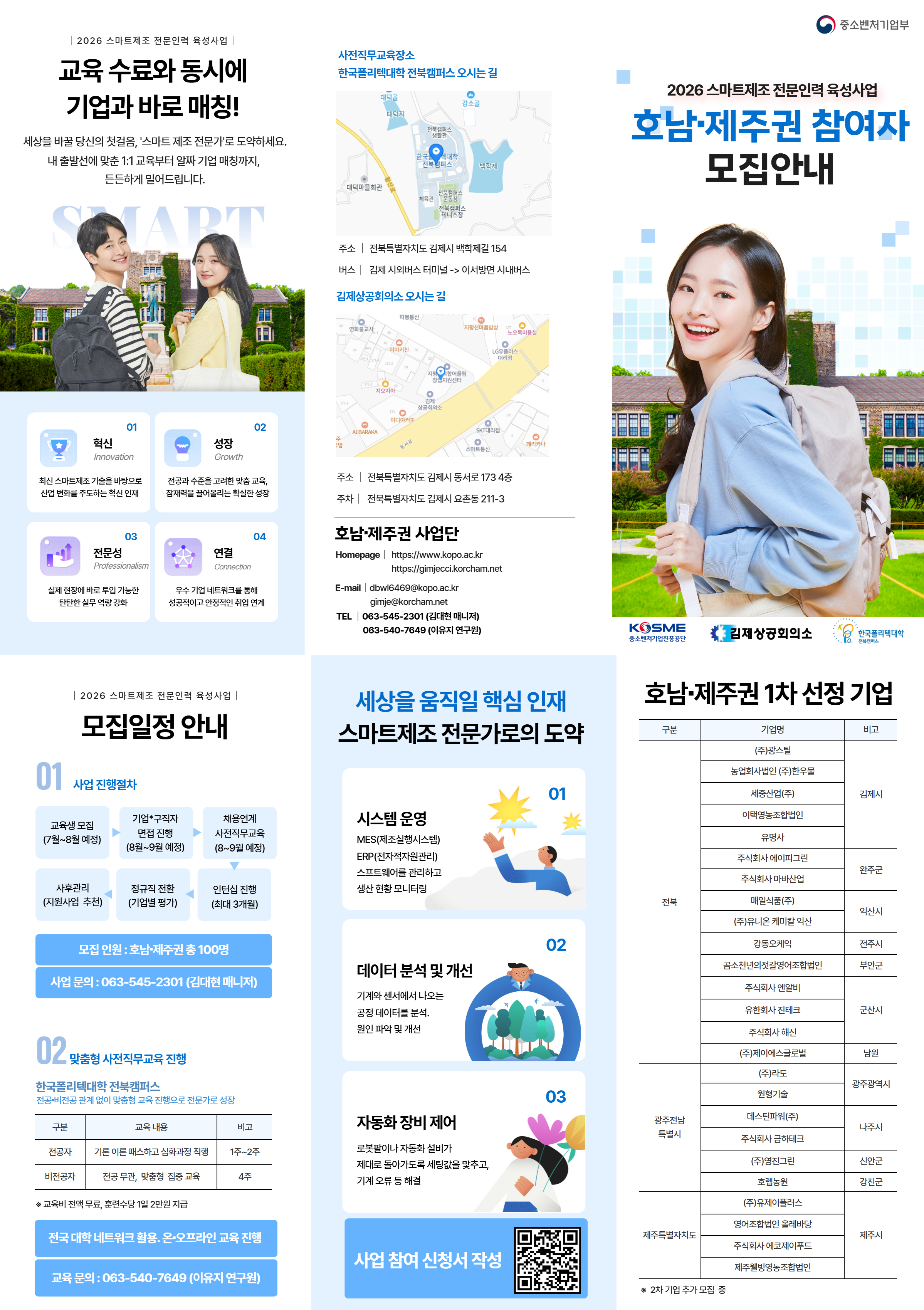 스마트제조전문인력 1차 참여자 모집